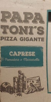 Pizza Giganten Caprese - Pomodoro e Mozzarella