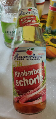 Rhabarberschorle