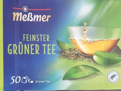 grüner Tee front packaging