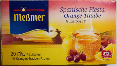 Spanische Fiesta Orange-Traube front packaging