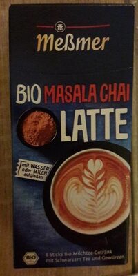 Bio Mascala Chai Latte front packaging