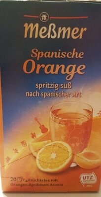 Spanische Orange Teebeutel