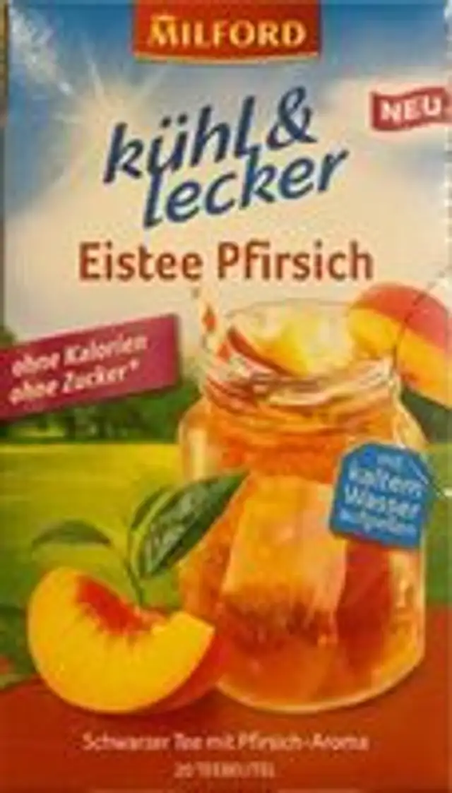 Kühl&lecker Eistee Pfirsich