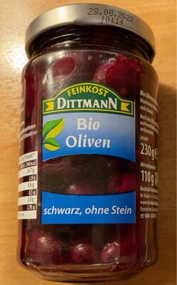 Bio Oliven front packaging