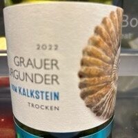 Grauer Burgunder Vom Kalkstein