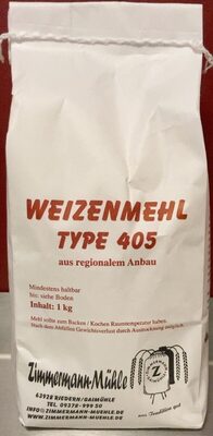 Weizenmehl Type 405 front packaging