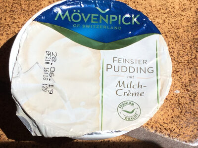 Feinster Pudding mit Milchcreme front packaging