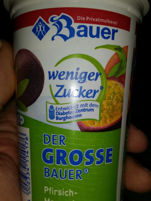 Joghurt front packaging