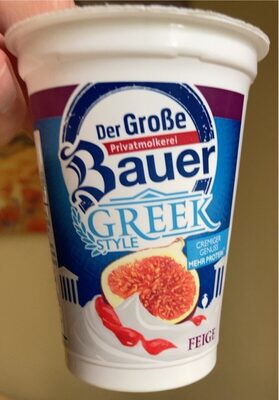 Der Große Bauer Greek Style Feige