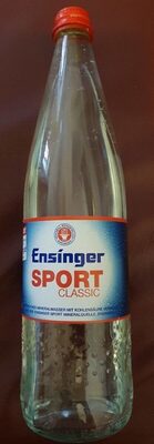 Ensinger Sport blau Medium Mineralwasser