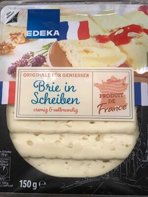 Brie in Scheiben