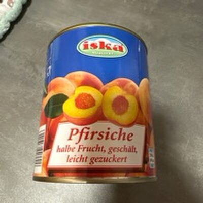 halbe Pfirsiche