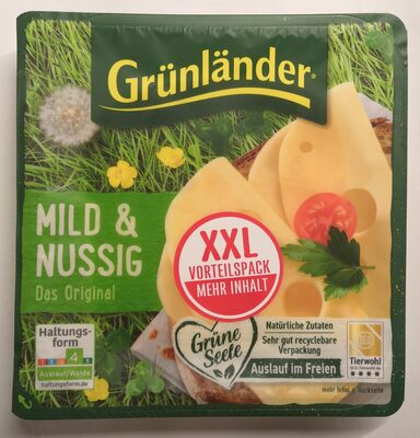 Mild & Nussig front packaging