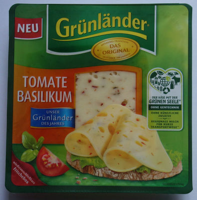 Tomate Basilikum front packaging