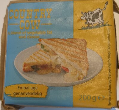 Country cow a blend of vegetable fat and cheese
