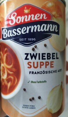 Zwiebelsuppe französische Art