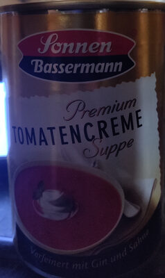 Tomatencremesuppe verfeinert mit Gin und Sahne