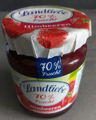 70% Frucht Himbeer front packaging
