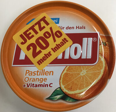 Pulmoll Pastillen Orange + Vitamin C