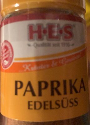 Paprika Edelsüß front packaging