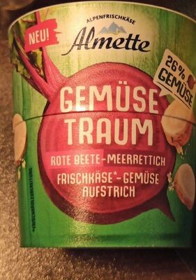 Gemüsetraum Rote Beete - Meerrettich front packaging