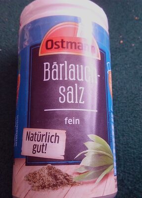 Bärlauchsalz front packaging