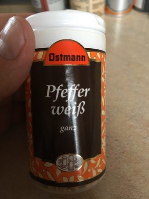 Pfeffer weiß ganz