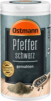 Pfeffer schwarz gemahlen
