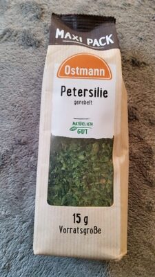 Petersilie gerebelt