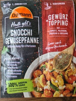 Gnocci Gemüsepfanne Würzmischung