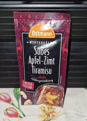 Süßes Apfel-Zimt-Tiramisu Würzmischung front packaging