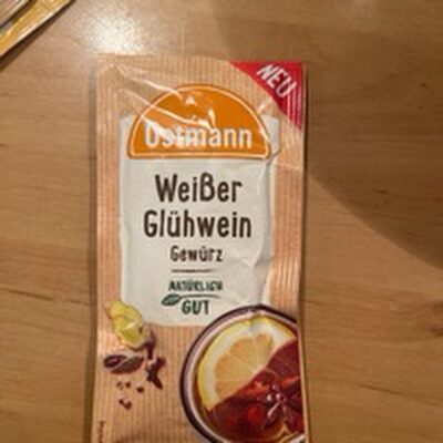 Weißer Glühwein Gewürz