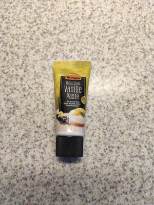 Bourbon-Vanillepaste front packaging