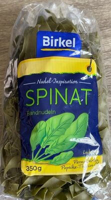 Spinat Bandnudeln front packaging