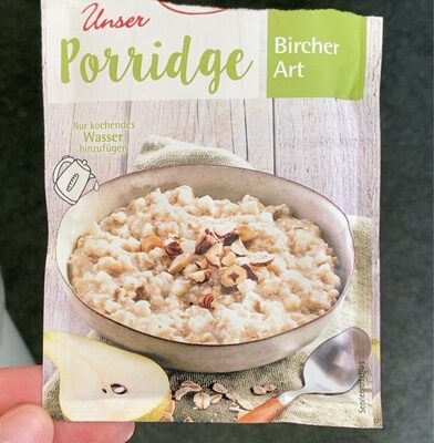 Porridge Bircher Art