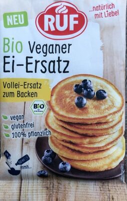 Veganer Ei-Ersatz, Bio front packaging
