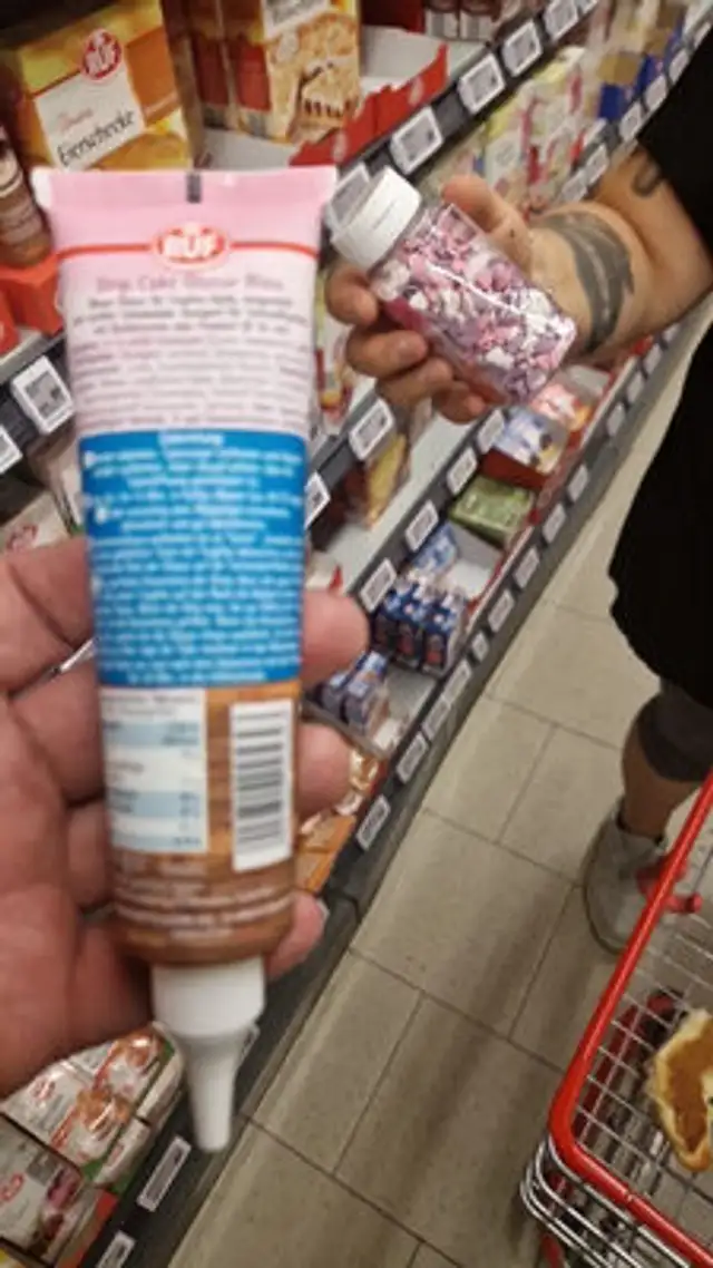 Unknown ingredients label