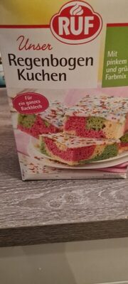 Regenbogen Kuchen front packaging