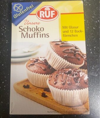 Backmischung Schoko Muffins, Schoko