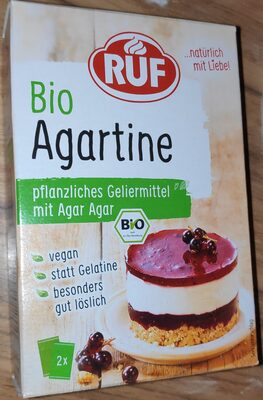 Agartine (pflanzliches Geliermittel mit Agar Agar) (Bio)