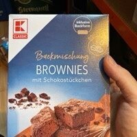 Backmischung Brownies front packaging