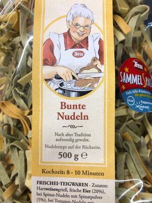 Bunte Nudeln