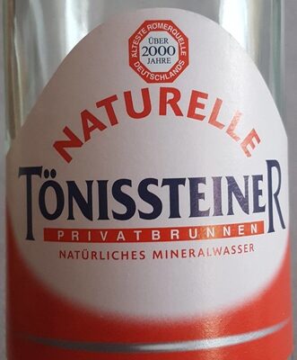 Tönissteiner natürliches Mineralwasser