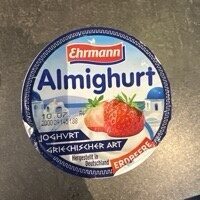 Griechischer Joghurt Erdbeere