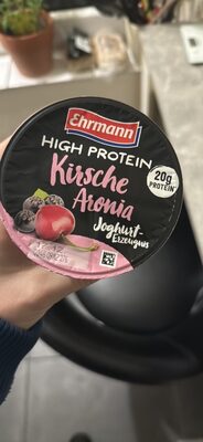 High Protein Kirsche Aronia Joghurt-Erzeugnis