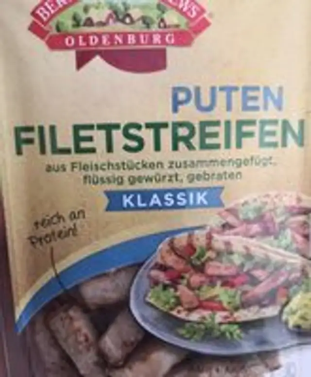Puten Filetstreifen, Gebraten