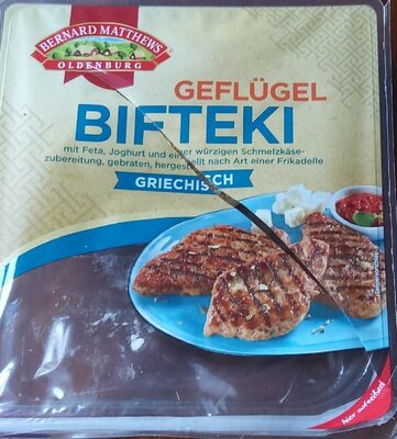 Geflügel Bifteki