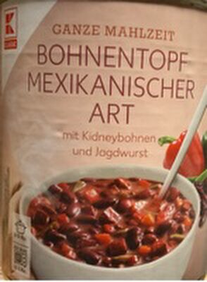 Dosen Bohnentopf Mexiko