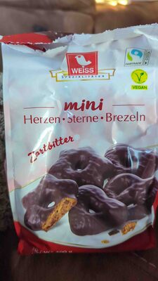 mini Herzen Sterne Brezeln