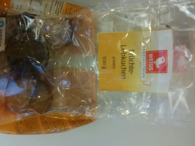 Weiss Früchtelebkuchen 500G